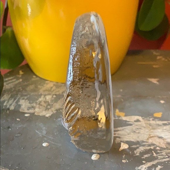 ZAJECAR 24% lead crystal BUNNY rabbit paperweight - Picture 7 of 8